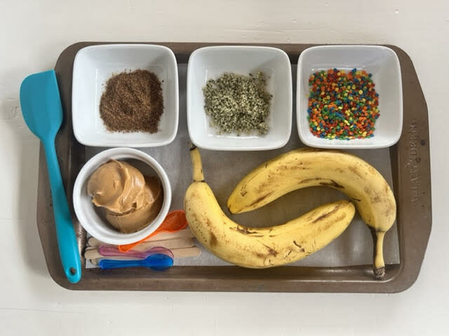 frozen banana popsicle ingredients