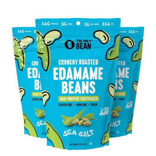 road trip snacks for kids edamame beans