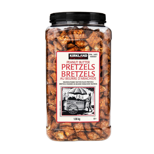 road trip snacks for kids peanut butter pretzels