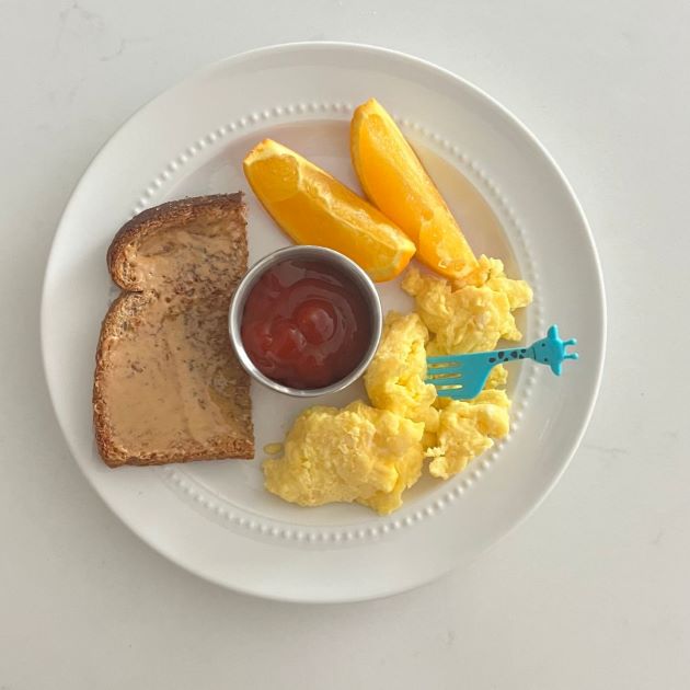 Scrambled eggs for picky eaters