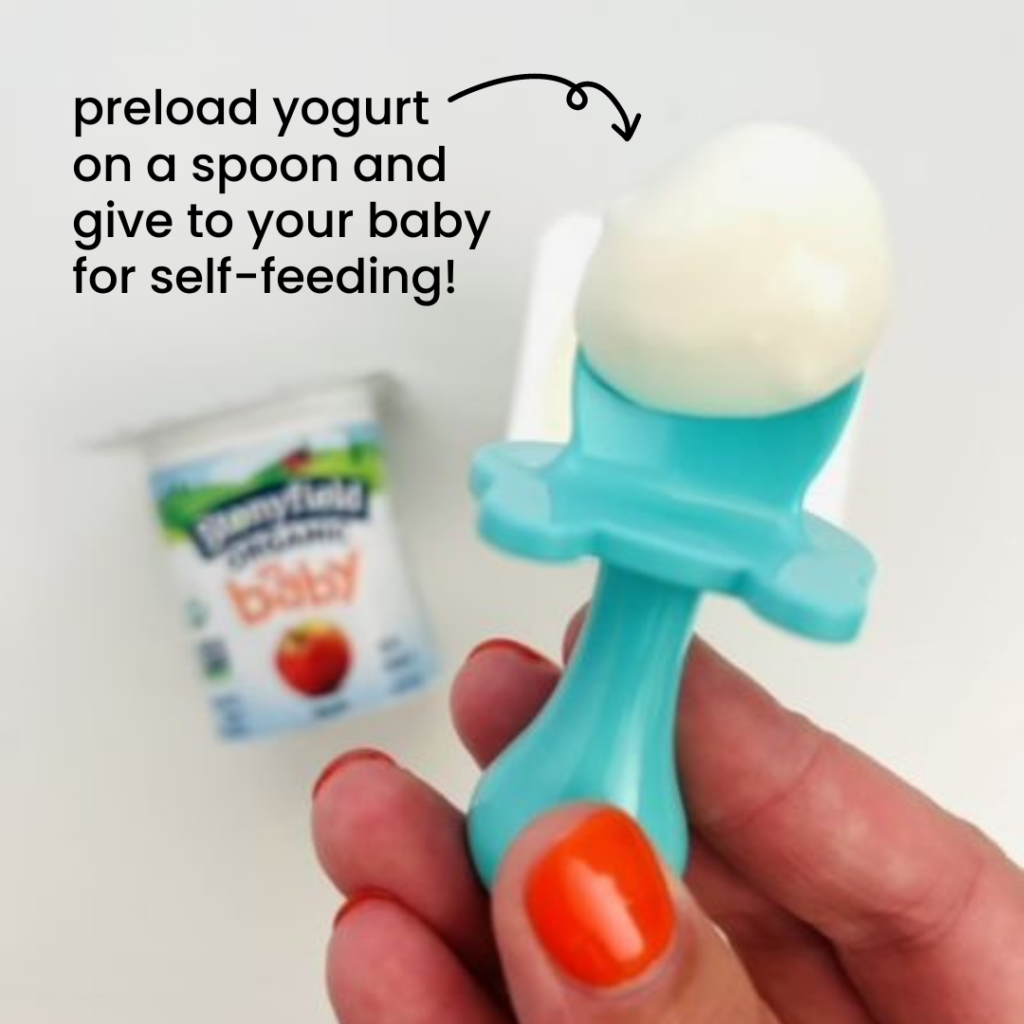 How to offer yogurt to baby