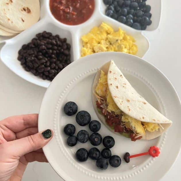 breakfast tacos for picky eaters