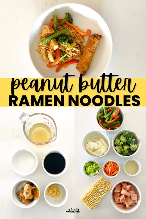 Peanut Butter Ramen 