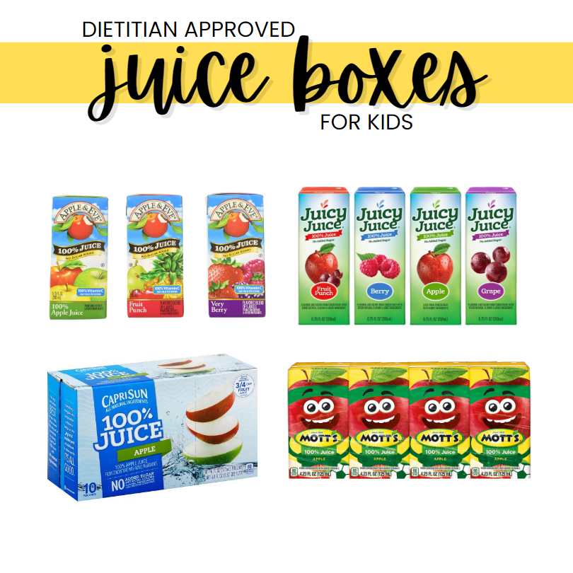 Best juice boxes for kids