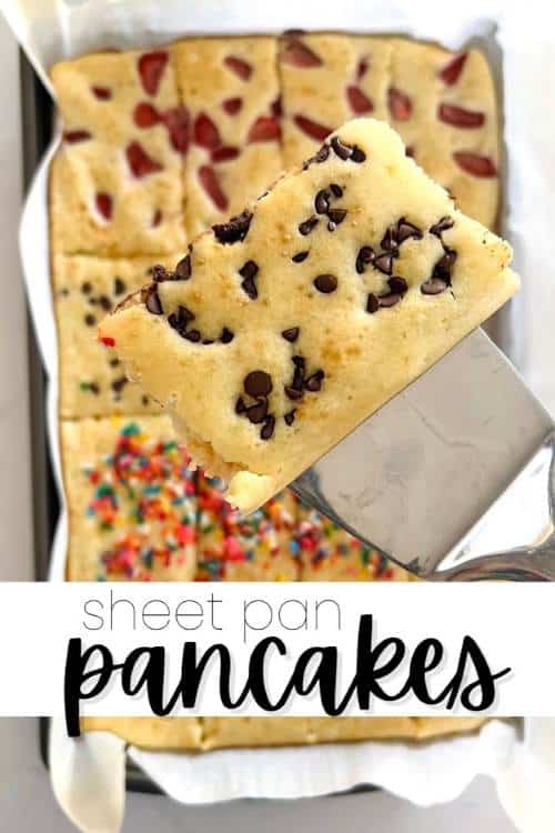 Gingerbread Sheet Pan Pancakes Recipe - Life Love Liz