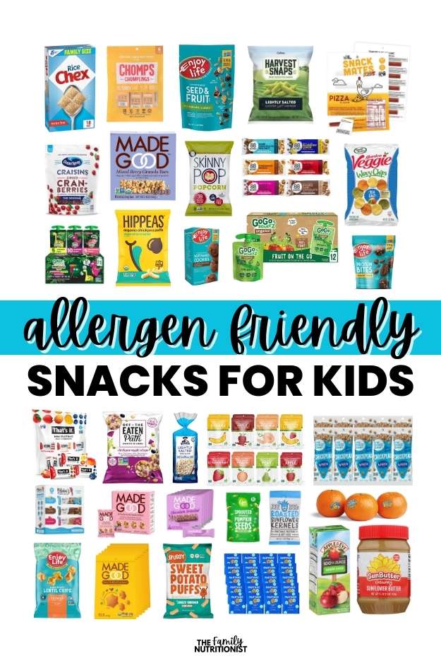 allergy friendly snacks for kids