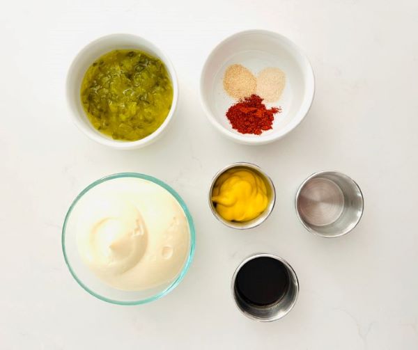 Smash burger sauce ingredients