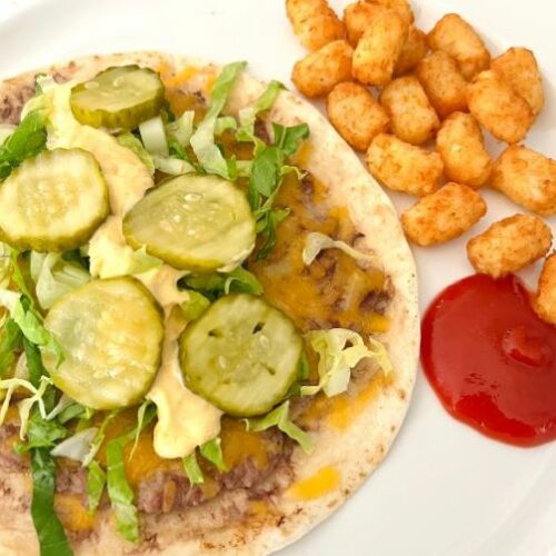 Viral Big Mac Smash Burger Tacos