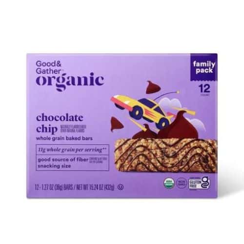 Healthy snack bars from target