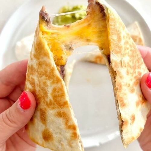 Refried Bean Quesadillas For Picky Eaters