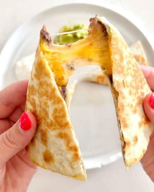 Refried Bean Quesadillas For Picky Eaters