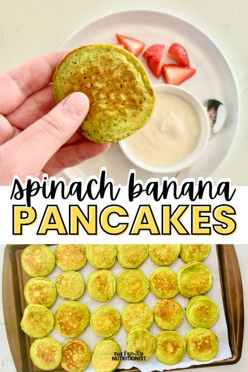 Spinach Banana Pancakes