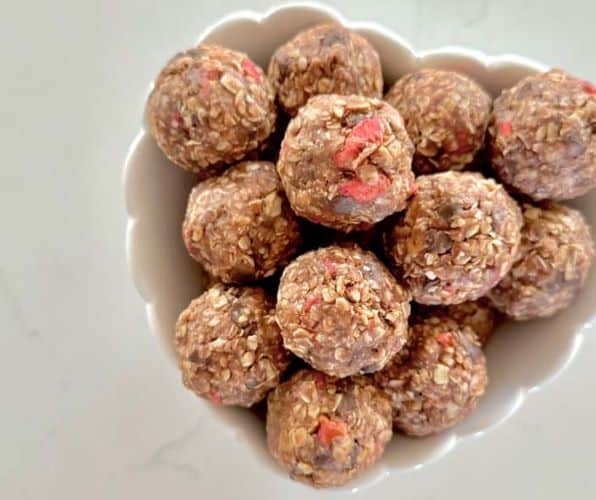 Chocolate Strawberry Bliss Balls Recipe
