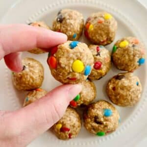 Monster cookie protein balls
