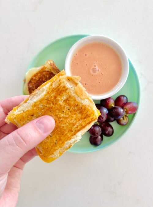 The Best Mini Grilled Cheese