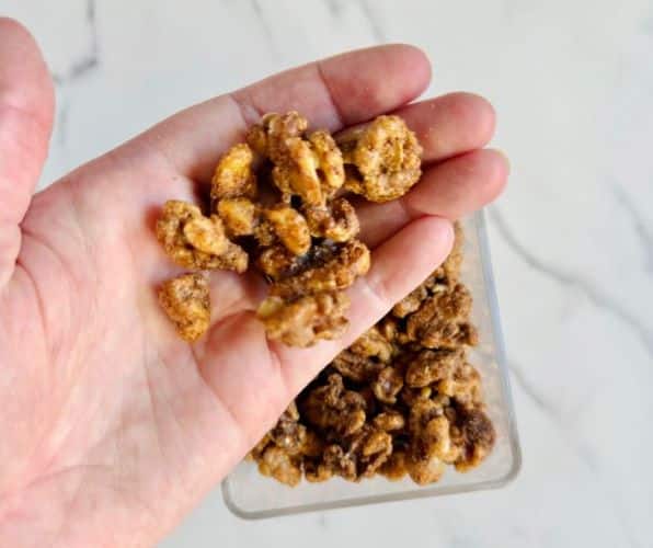 Candied walnuts