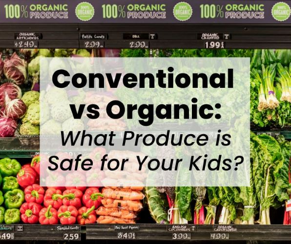 conventional vs organic produce
