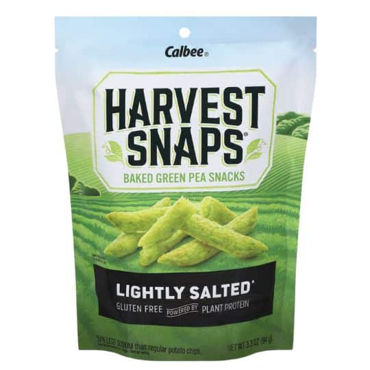 Harvest snap pea crisps