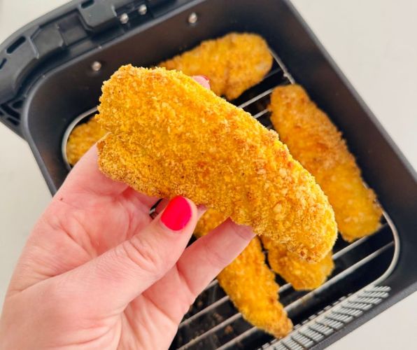 Homemade Cheesy Cracker Chicken Tenders