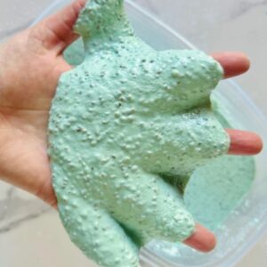 Edible chia seed slime