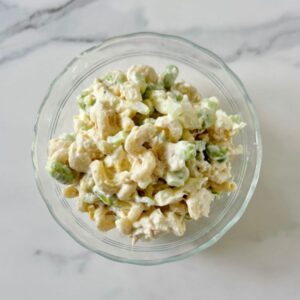 tuna pasta salad with eggs