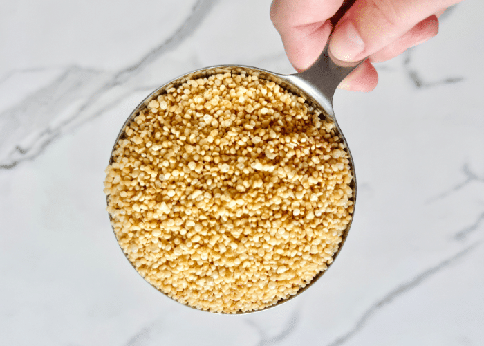 What is puffed quinoa?
